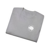 White Logo T-Shirt Front and Back