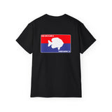 Red White & Blue Logo Back