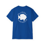 White Logo T-Shirt Front and Back