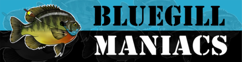 Bluegill Maniacs Bumper Sticker